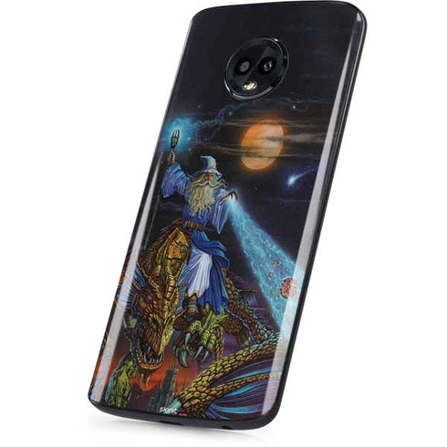 Ed Beard Jr. Twilight Tempest Wizard Moto G6 Skin