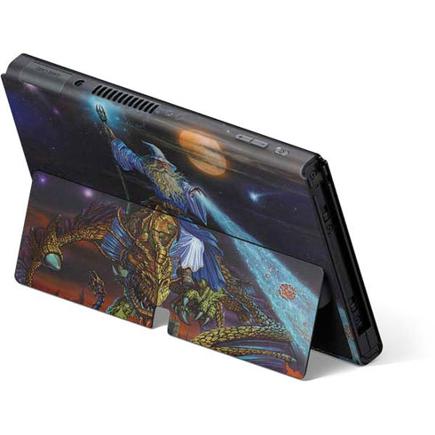 Ed Beard Jr. Twilight Tempest Wizard Nintendo Switch OLED (2021) Skin