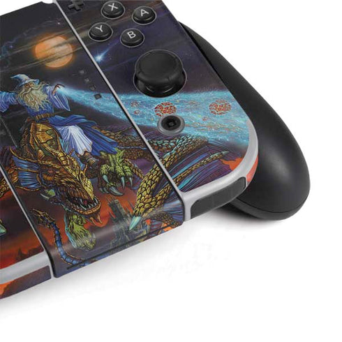 Ed Beard Jr. Twilight Tempest Wizard Nintendo Switch OLED (2021) Skin