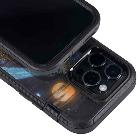 Twilight Tempest Wizard by Ed Beard Jr Otterbox Defender iPhone Skin