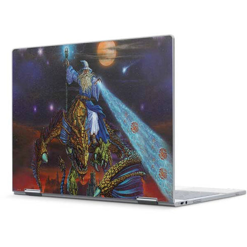 Ed Beard Jr. Twilight Tempest Wizard Pixelbook Skin