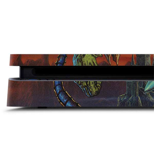 Ed Beard Jr. Twilight Tempest Wizard PS4 Slim Skin