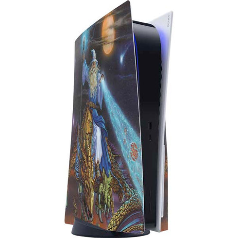 Ed Beard Jr. Twilight Tempest Wizard PS5 Console Skin