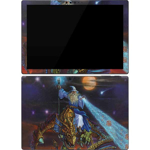 Ed Beard Jr. Twilight Tempest Wizard Surface Pro 7 Skin
