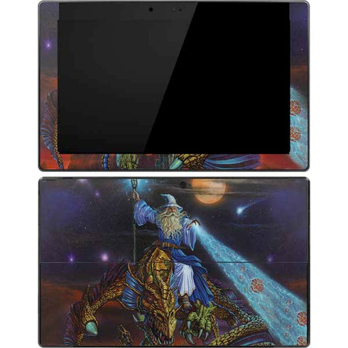 Ed Beard Jr. Twilight Tempest Wizard Surface Pro Tablet Skin