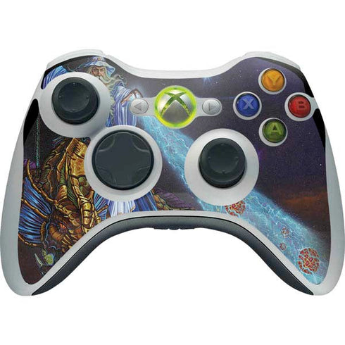 Ed Beard Jr. Twilight Tempest Wizard Xbox 360 Wireless Controller Skin