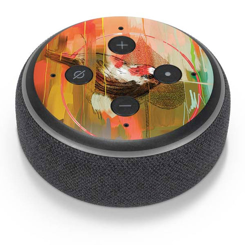 Two Little Birds Amazon Echo Dot Skin