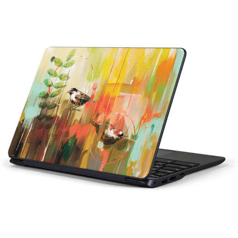 Two Little Birds Samsung Chromebook Skin