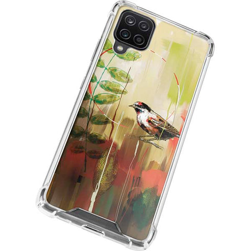 Two Little Birds Galaxy A12 Clear Case