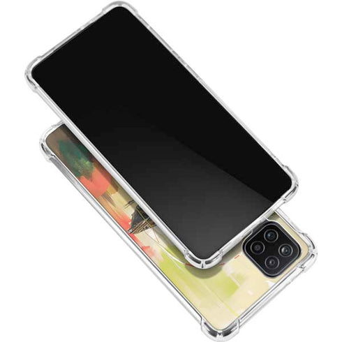 Two Little Birds Galaxy A12 Clear Case