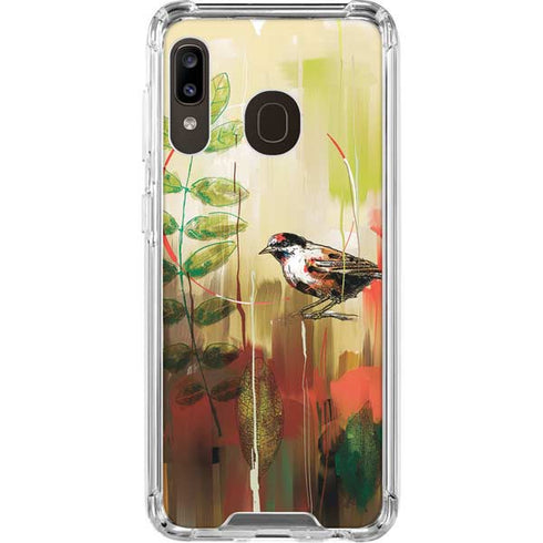 Two Little Birds Galaxy A30 Clear Case