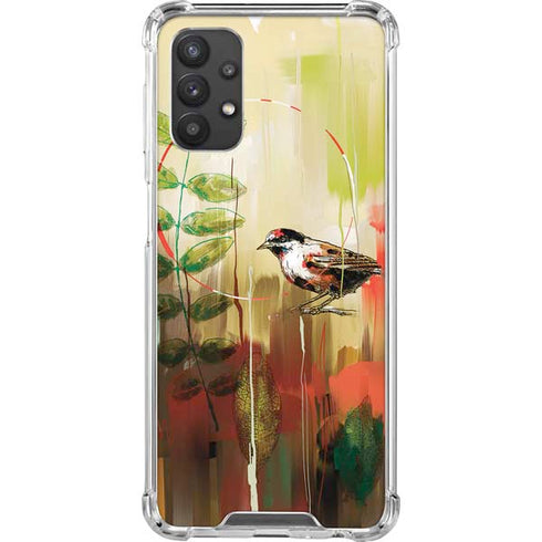 Two Little Birds Galaxy A32 5G Clear Case