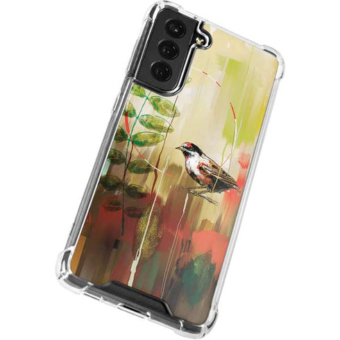 Two Little Birds Galaxy S21 FE Clear Case