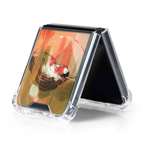 Two Little Birds Galaxy Z Flip5 5G Clear Case