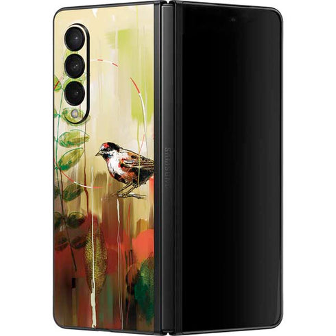 Two Little Birds Galaxy Z Fold3 5G Skin