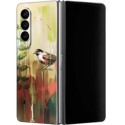 Two Little Birds Galaxy Z Fold4 5G Skin