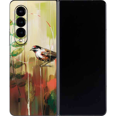 Two Little Birds Galaxy Z Fold4 5G Skin