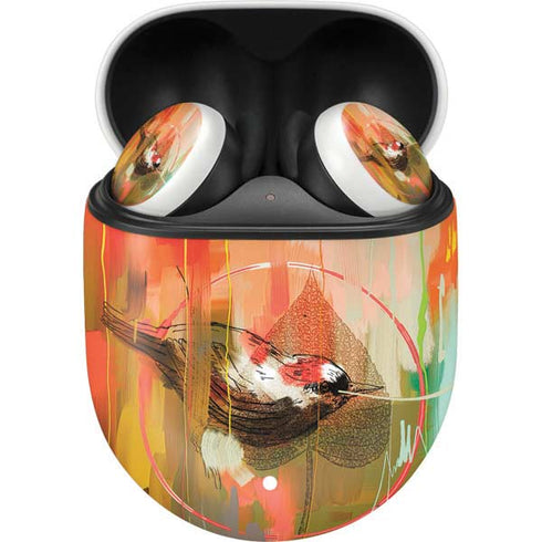 Two Little Birds Google Pixel Buds Skin