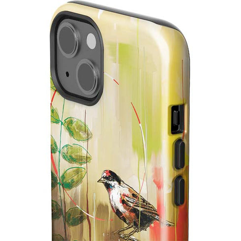 Two Little Birds iPhone 15 Impact Case