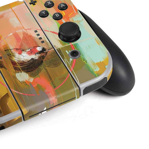 Two Little Birds Nintendo Switch OLED (2021) Skin