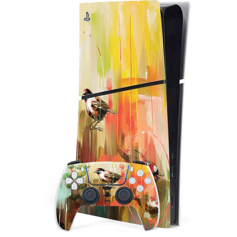 Two Little Birds PS5 Slim Digital Edition Bundle Skin