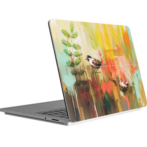 Two Little Birds Surface Laptop Studio Skin