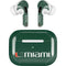 University of Miami Horizontal Mark on Green Apple AirPods Pro Skin