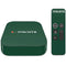 University of Miami Horizontal Mark on Green Apple TV Skin