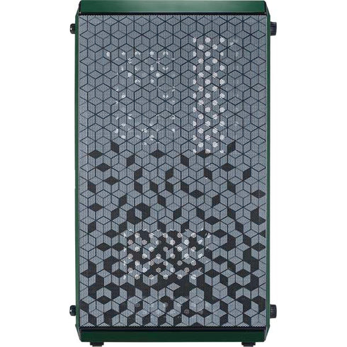 University of Miami Horizontal Mark on Green Cooler Master MasterBox Q300L Mini Tower Skin