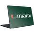 University of Miami Horizontal Mark on Green Dell Vostro Skin