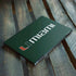 University of Miami Horizontal Mark on Green HP Envy Skin