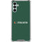 University of Miami Horizontal Mark on Green Galaxy A13 5G Clear Case