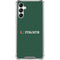 University of Miami Horizontal Mark on Green Galaxy A14 5G Clear Case