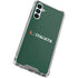 University of Miami Horizontal Mark on Green Galaxy A15 5G Clear Case