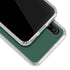 University of Miami Horizontal Mark on Green Galaxy A30 Clear Case