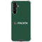 University of Miami Horizontal Mark on Green Galaxy A54 5G Clear Case