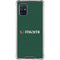 University of Miami Horizontal Mark on Green Galaxy A71 5G Clear Case