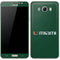 University of Miami Horizontal Mark on Green Galaxy J7 Skin