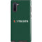 University of Miami Horizontal Mark on Green Galaxy Note 10 Pro Case
