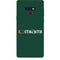 University of Miami Horizontal Mark on Green Galaxy Note 9 Skin