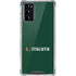 University of Miami Horizontal Mark on Green Galaxy Note20 5G Clear Case