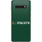 University of Miami Horizontal Mark on Green Galaxy S10 Skin