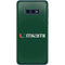 University of Miami Horizontal Mark on Green Galaxy S10e Skin