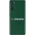 University of Miami Horizontal Mark on Green Galaxy S20 Fan Edition Skin