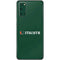 University of Miami Horizontal Mark on Green Galaxy S20 Skin