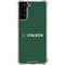 University of Miami Horizontal Mark on Green Galaxy S21 FE Clear Case
