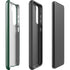 University of Miami Horizontal Mark on Green Galaxy S21 Plus 5G Pro Case