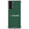 University of Miami Horizontal Mark on Green Galaxy S22 Clear Case
