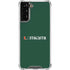 University of Miami Horizontal Mark on Green Galaxy S22 Plus Clear Case