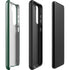 University of Miami Horizontal Mark on Green Galaxy S22 Pro Case